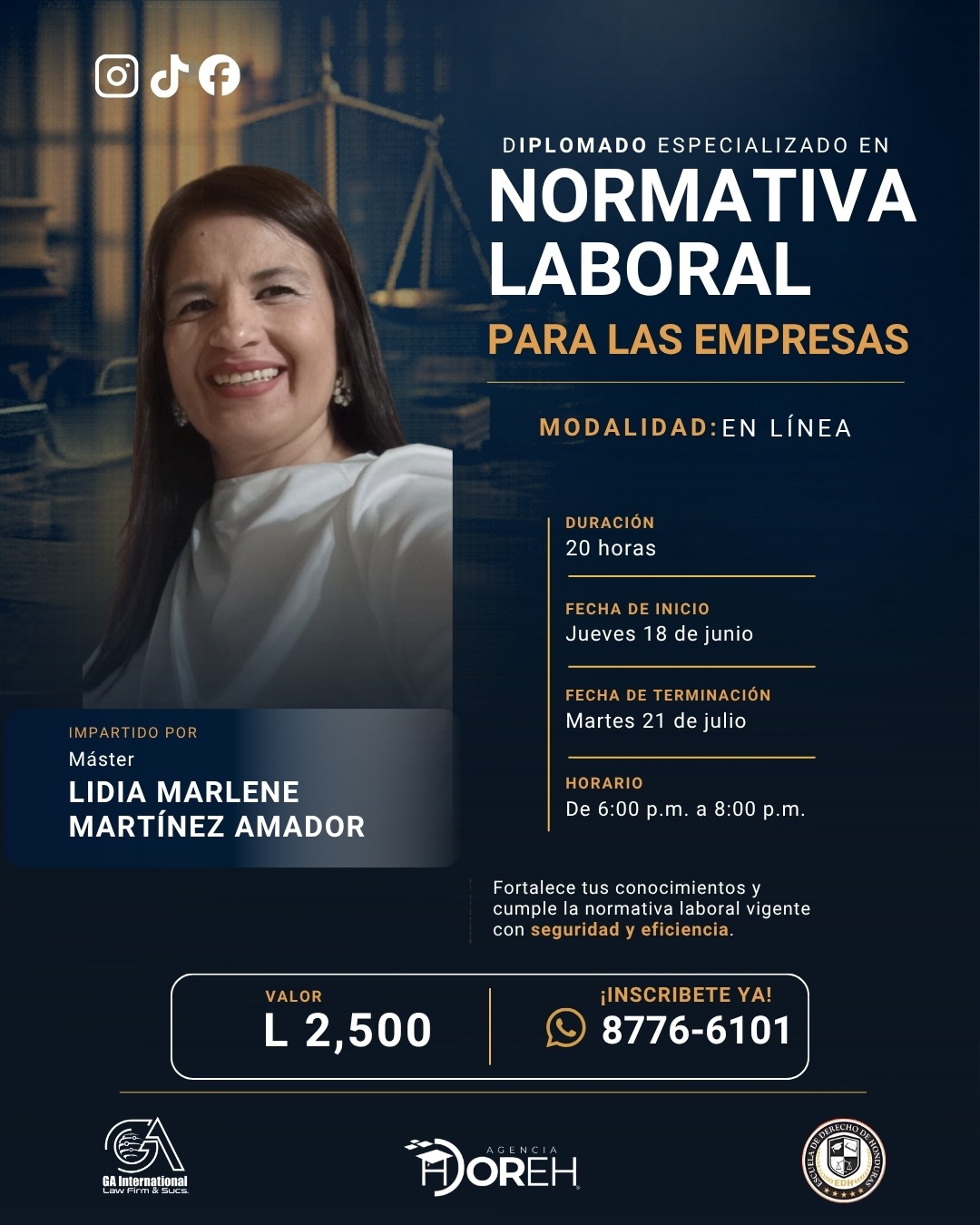 Diplomado Especializado en Normativa Laboral Para las Empresas