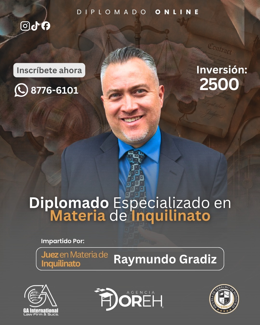 Diplomado Especializado en Materia de Inquilinato