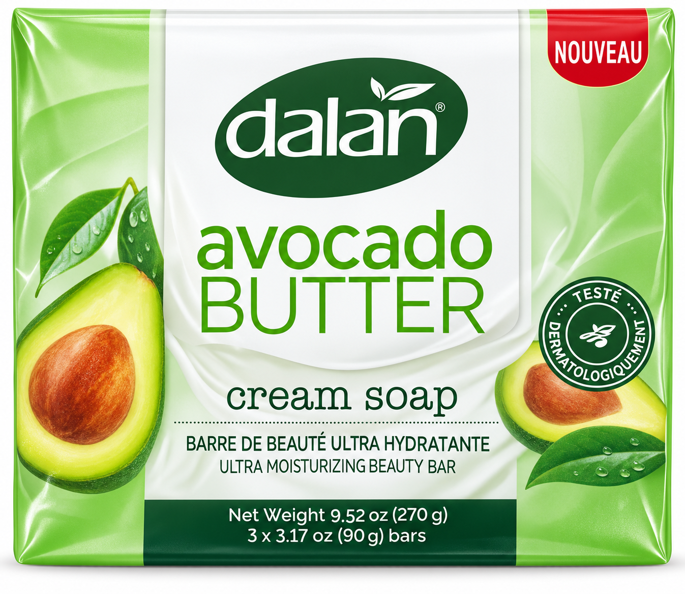 DALAN JABON D/BAÑO AGUACATE