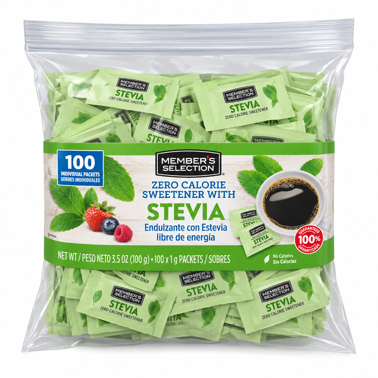 ENDULZANTE CON STEVIA SOBRE