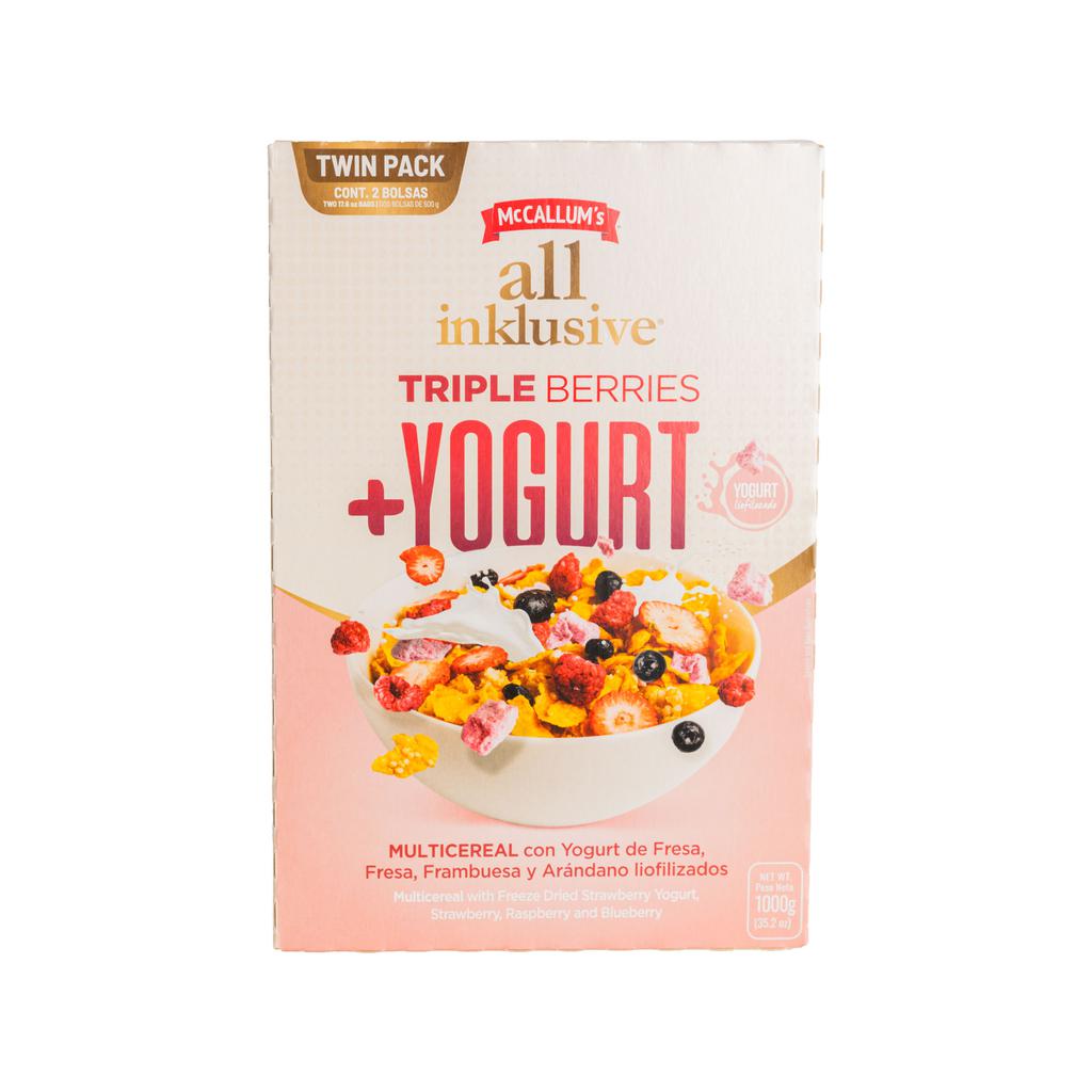 ALL INKLUSIVE 3 BERRIES/YOGURT 500G