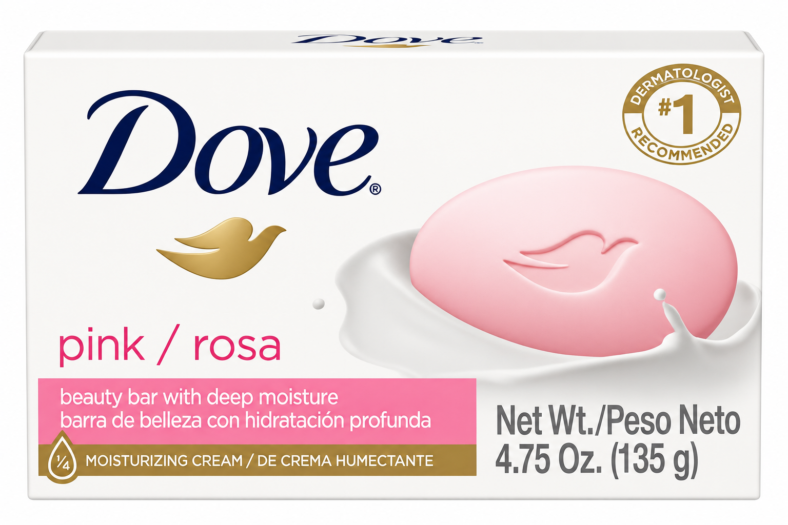 DOVE BATH SOAP PINK