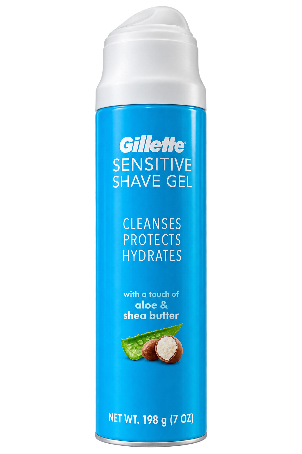 GILLETTE SHAVE GEL 198G