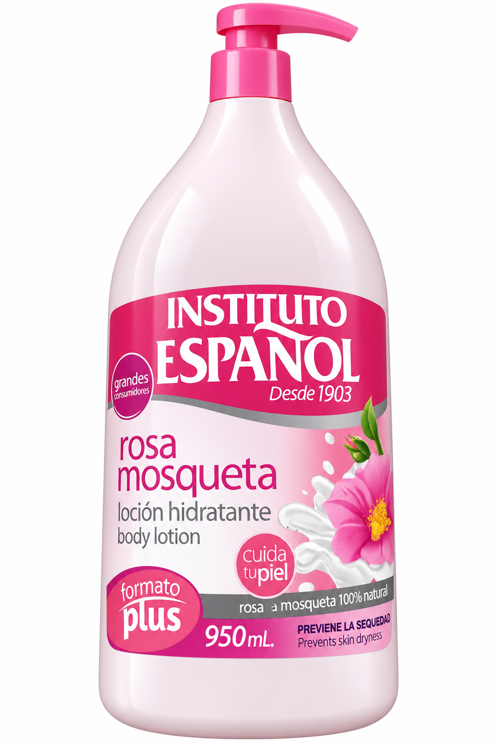 INSTITUTO ESPAÑOL CREMA  ROSA MOSQUETA 950ml