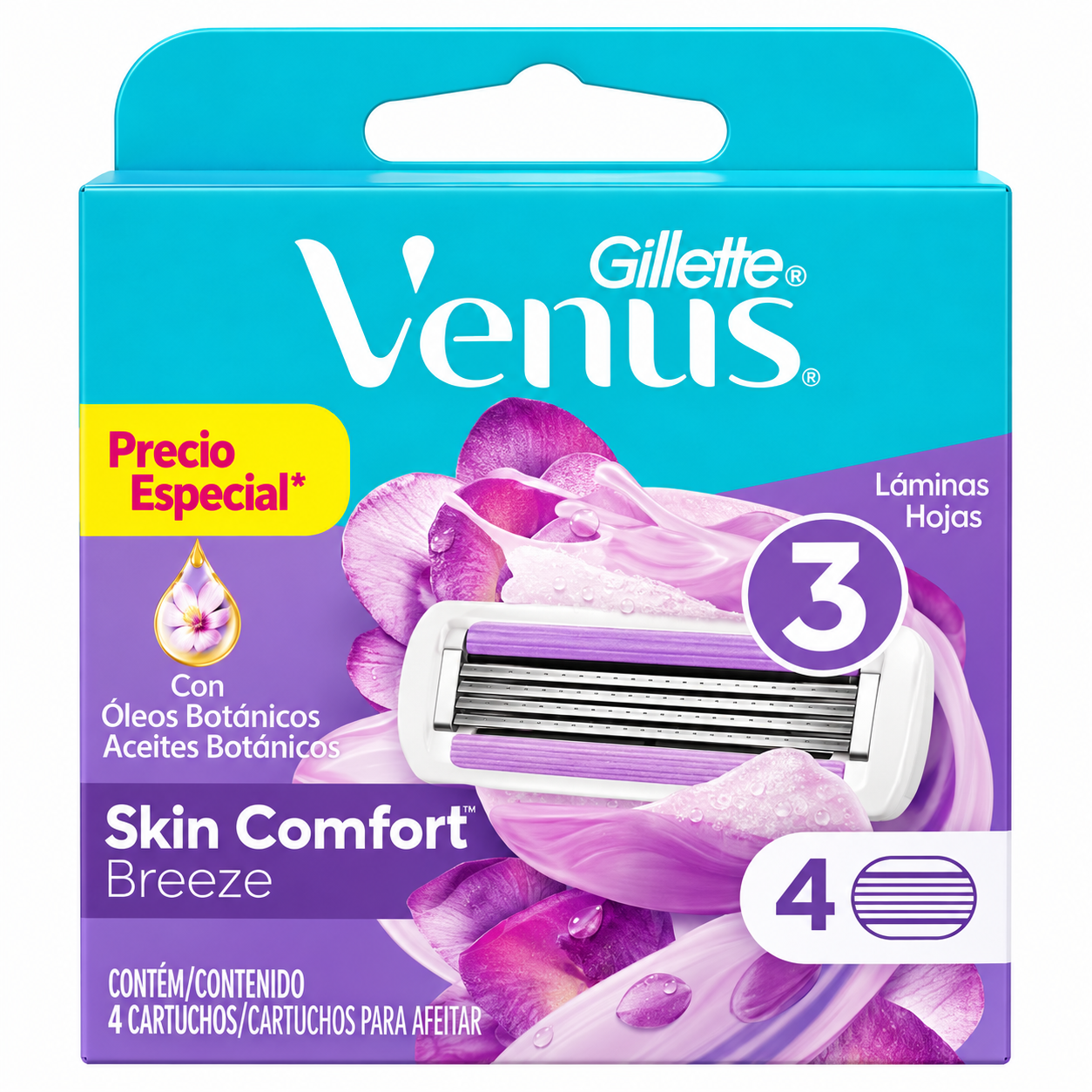 GILLETTE VENUS LAMINAS