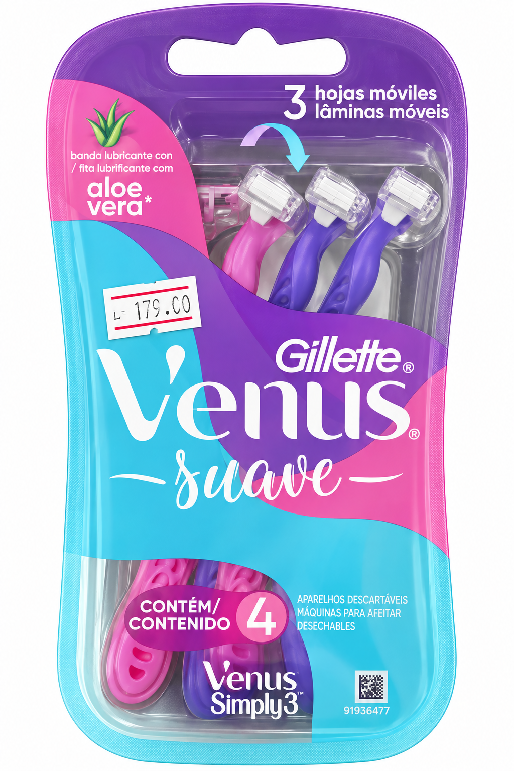 GILLETE VENUS RASURADORA DESEC
