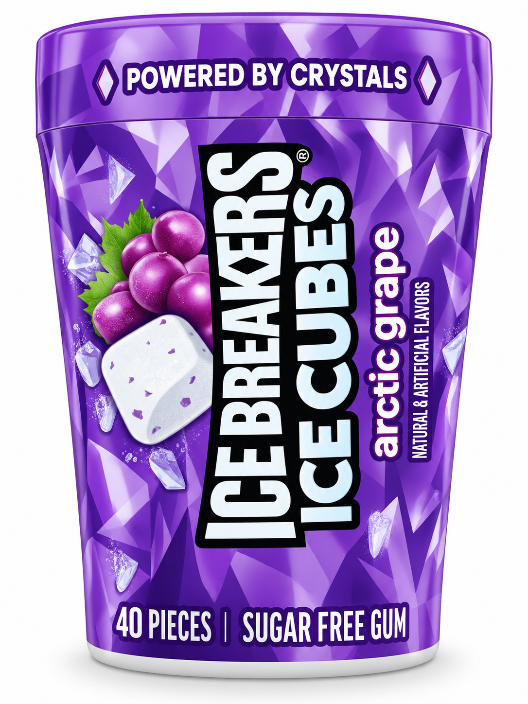 CHICLE ICE CUBES ARTIC GRAPE