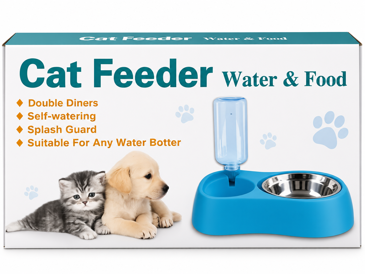 CAT FEEDER AGUA/COMIDA