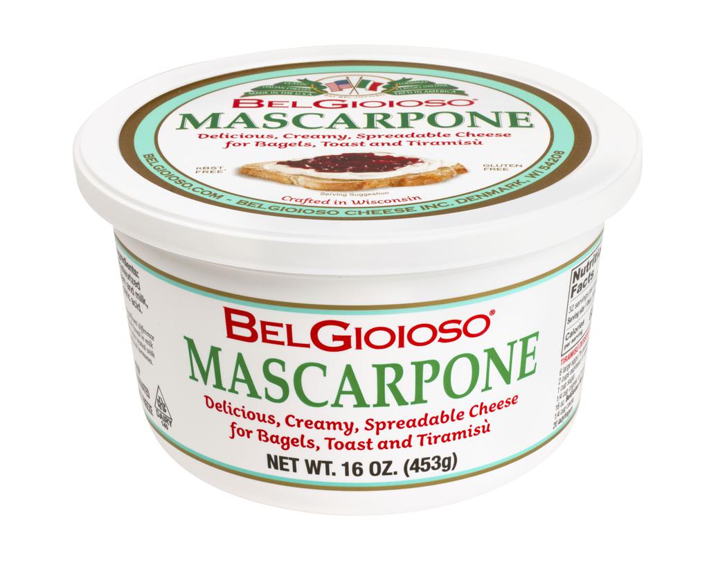BELGIOIOSO MASCARPONE QUESO CREMA  454 G