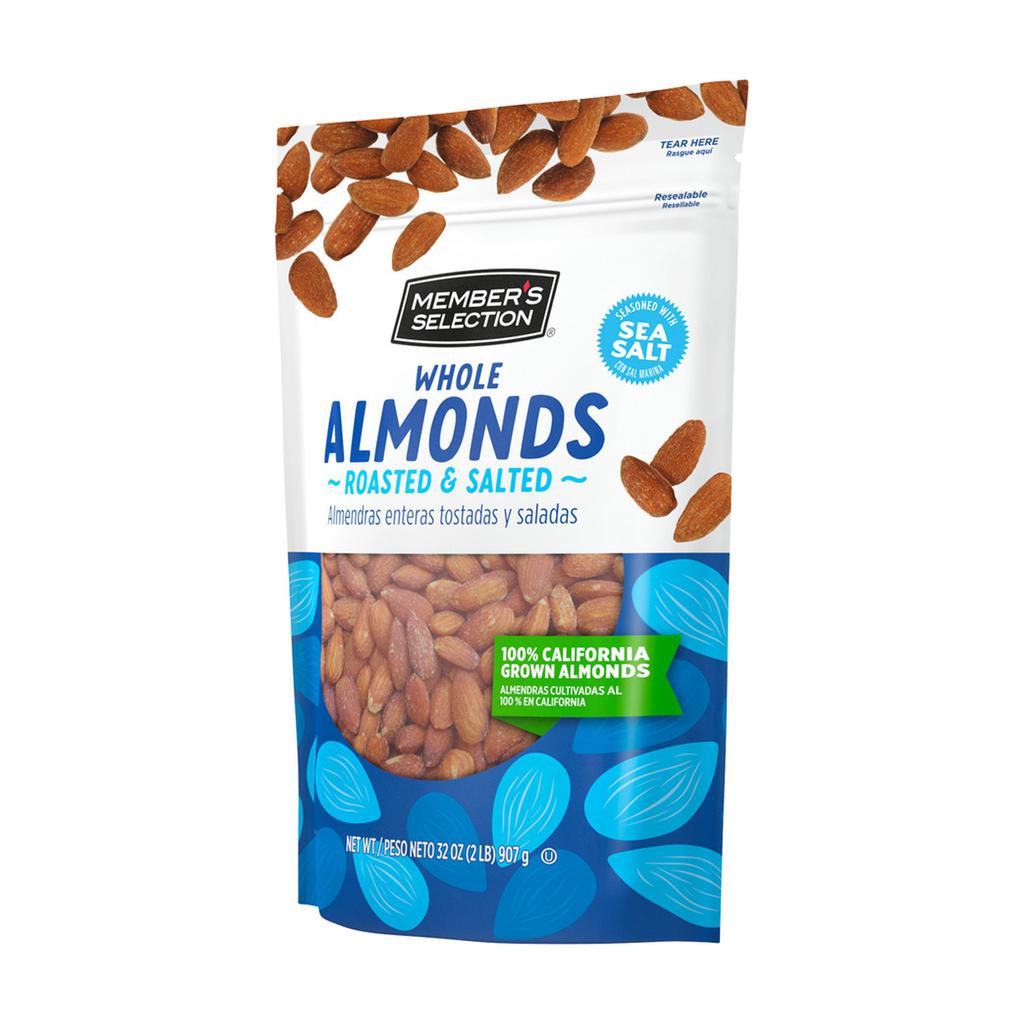 MEMBER'S SELECTION ALMENDRAS SALADAS 907 G / 32 OZ