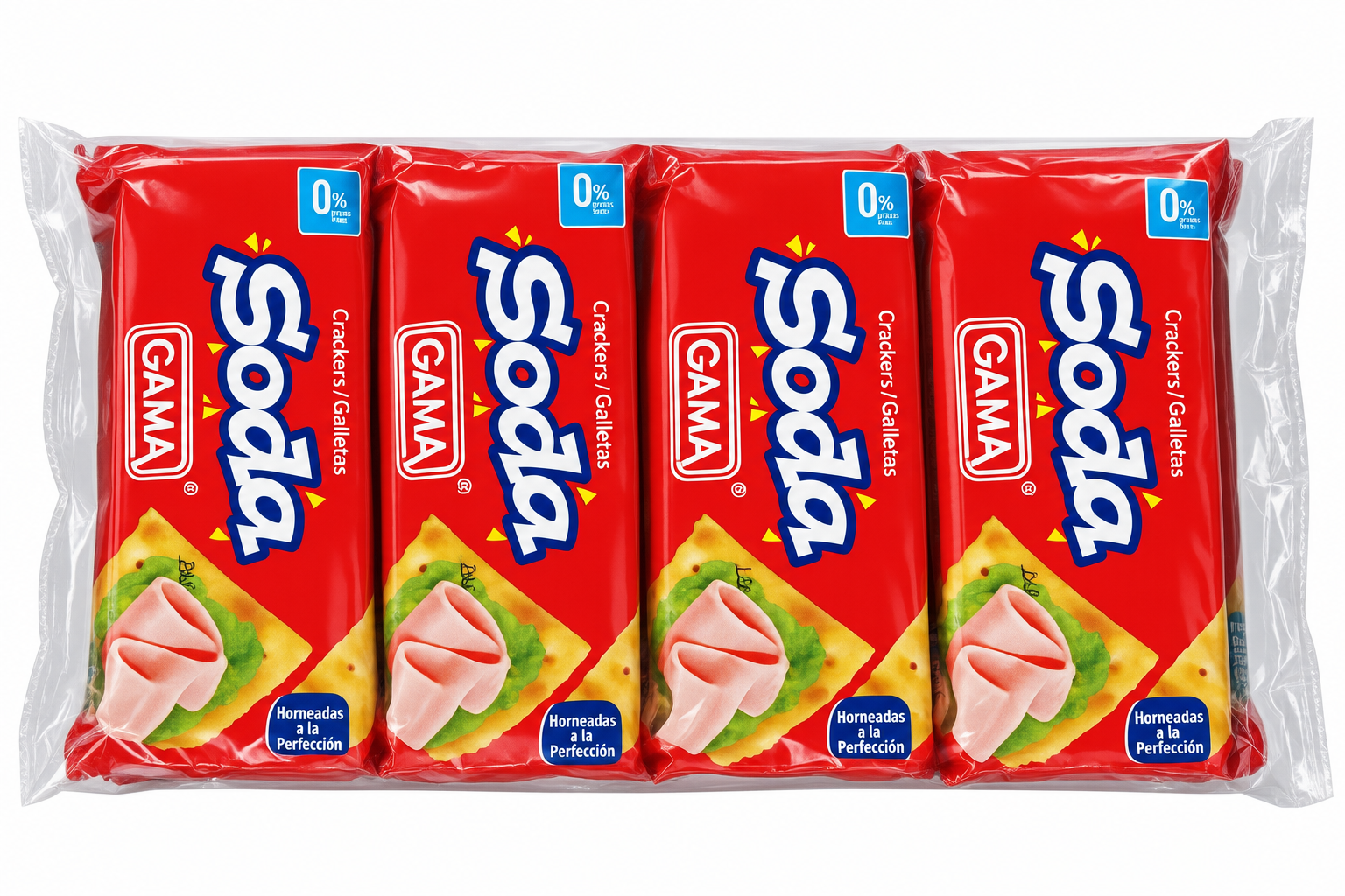 GAMA GALLETAS DE SODA 8 UNIDADES / 24 G