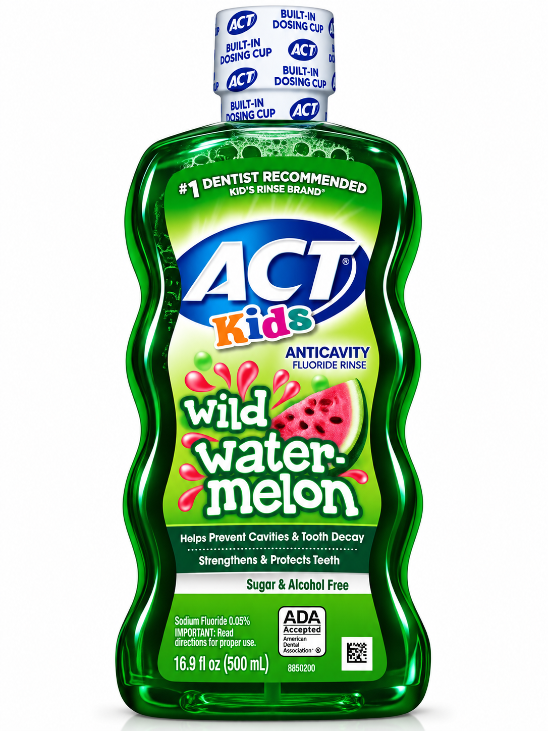 ACT KIDS ENJUAGUE BUCAL FRUTAl imagen 2