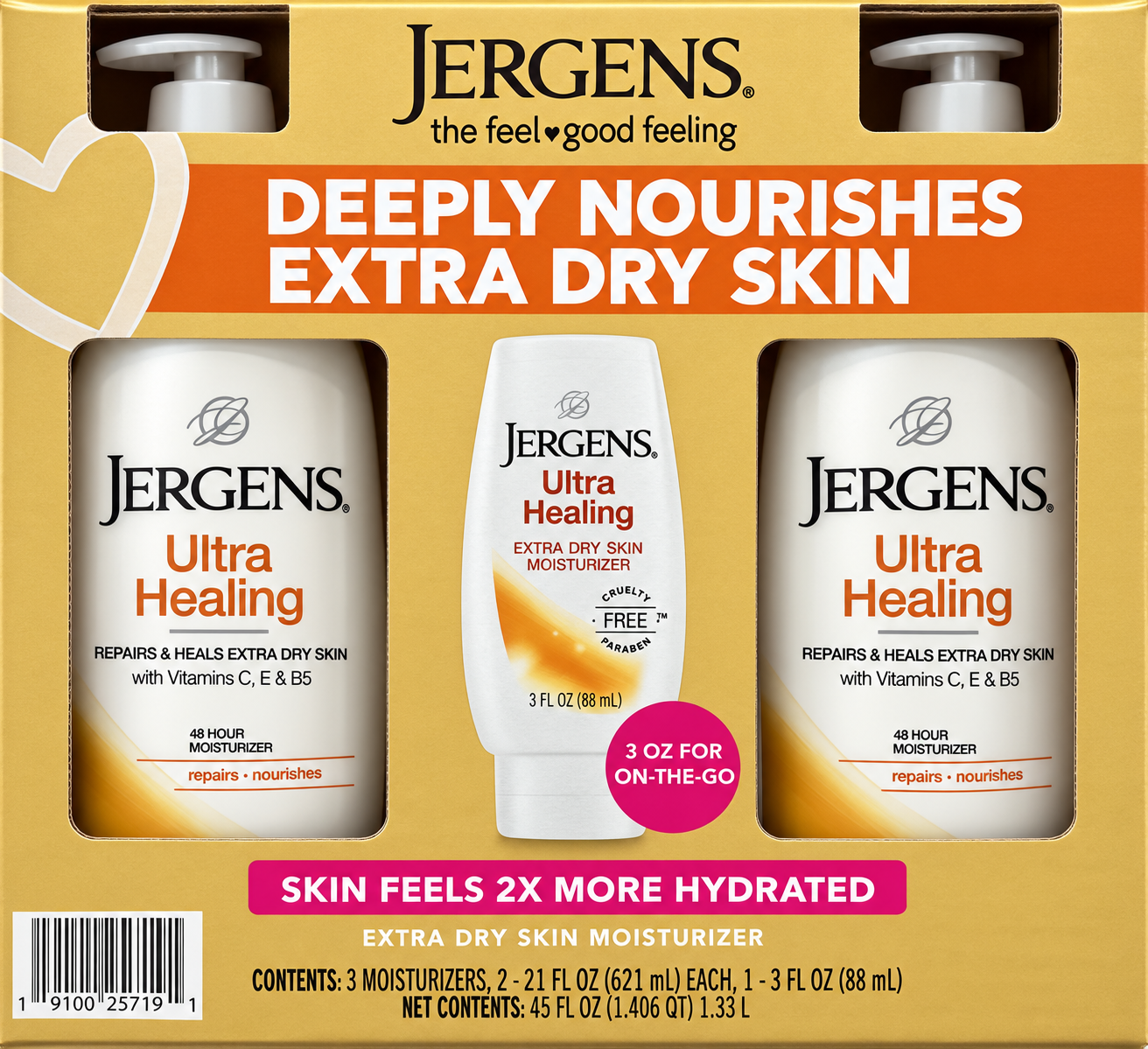 JERGENS ULTRAHEALING EXTRA DRY SKIN