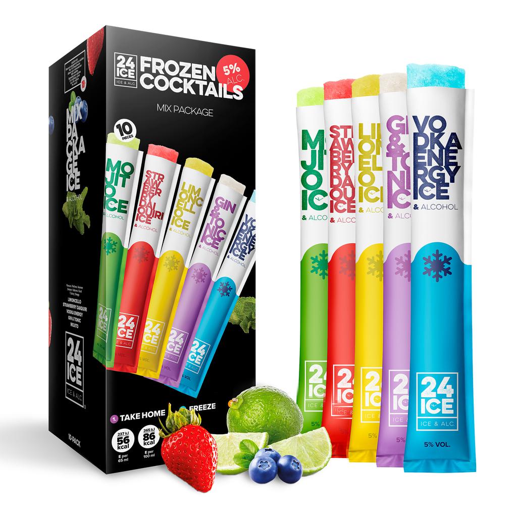 24 ICE COCTELES CONGELADOS