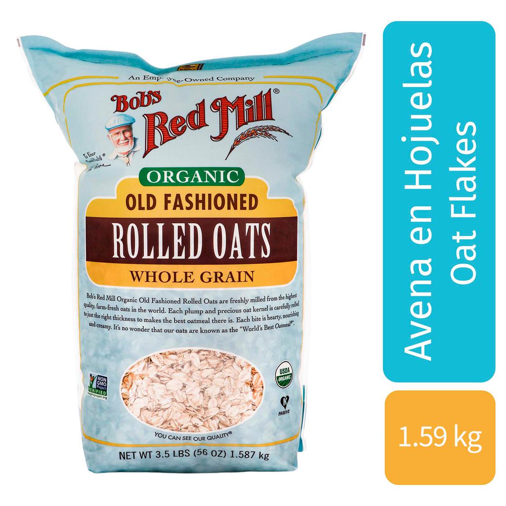 BOB'S RED MILL  HOJUELAS DE AVENA ORGANICA 1.59KG