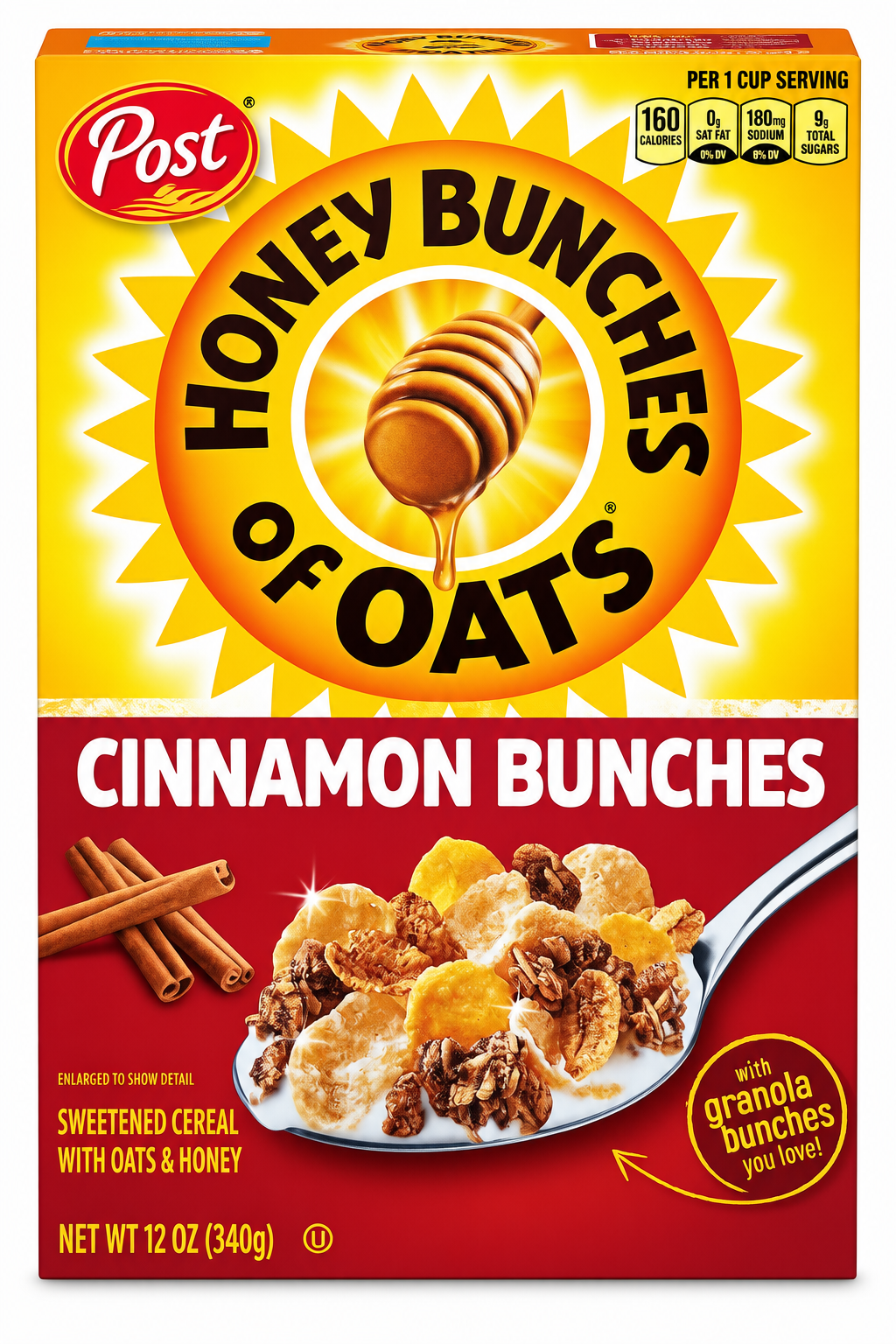 HONEY BUNCH  CINNAMON BUNCHES