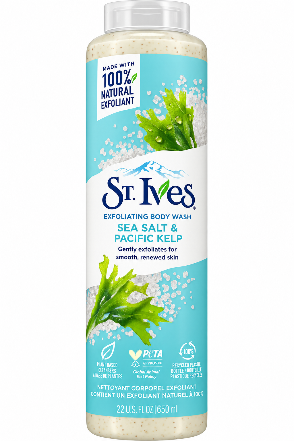 BODY WASH ST IVES SEA SALT