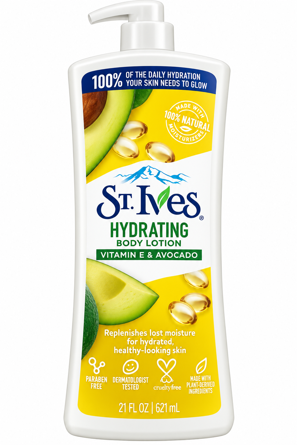 BODY LOTION ST IVES VIT E/AVOCADO 621ml