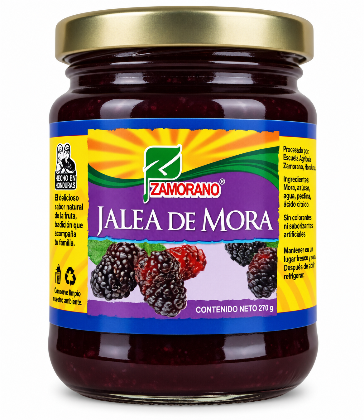 JALEA DE MORA EL ZAMORANO 270G