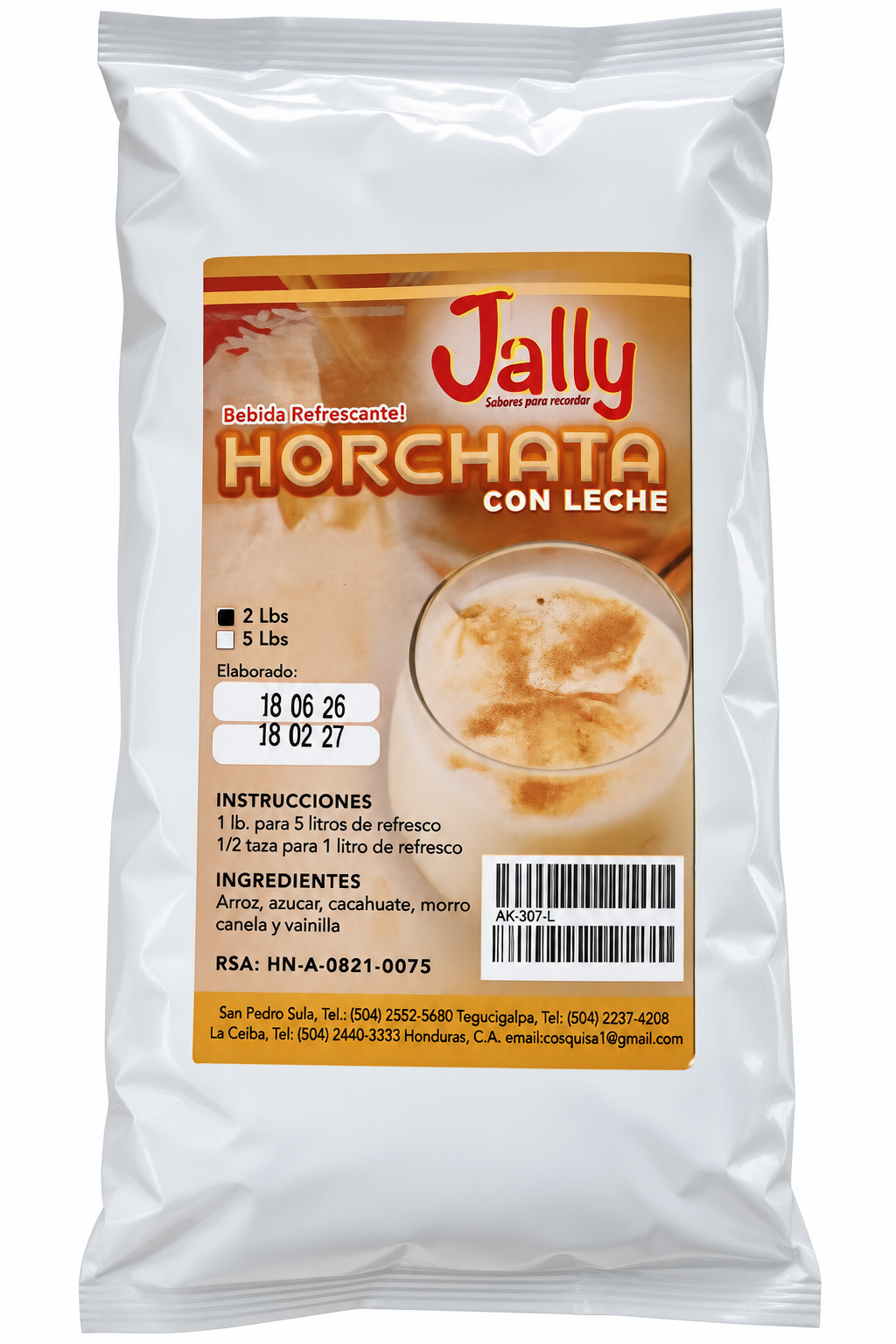 CONCENTRADO P/GRANITA HORCHATA 2 LIBRAS