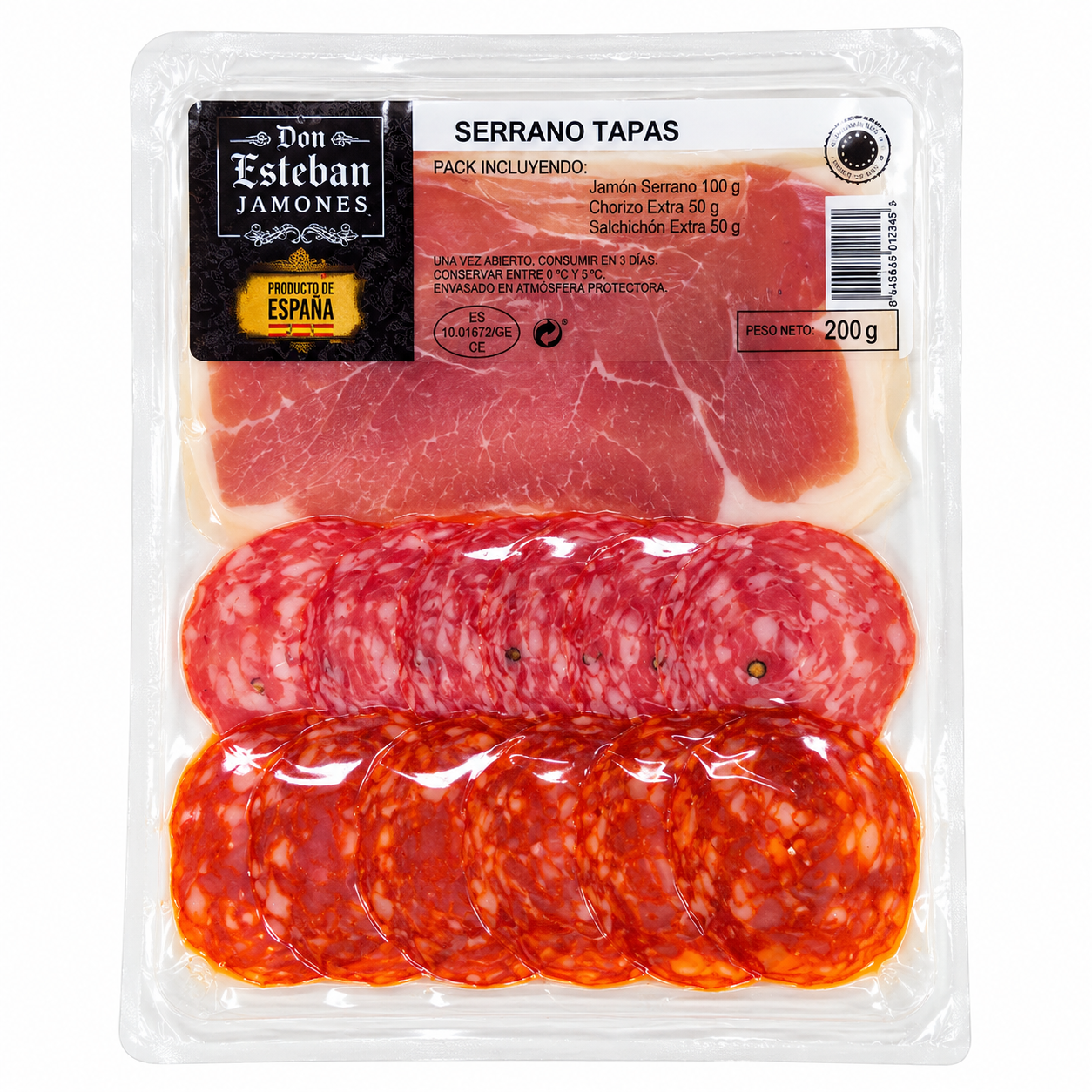 DON ESTEBAN SERRANO TAPAS 200G