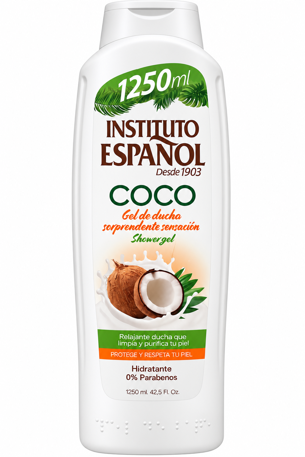 INSTITUTO ESPAÑOL GEL DUCHA COCO