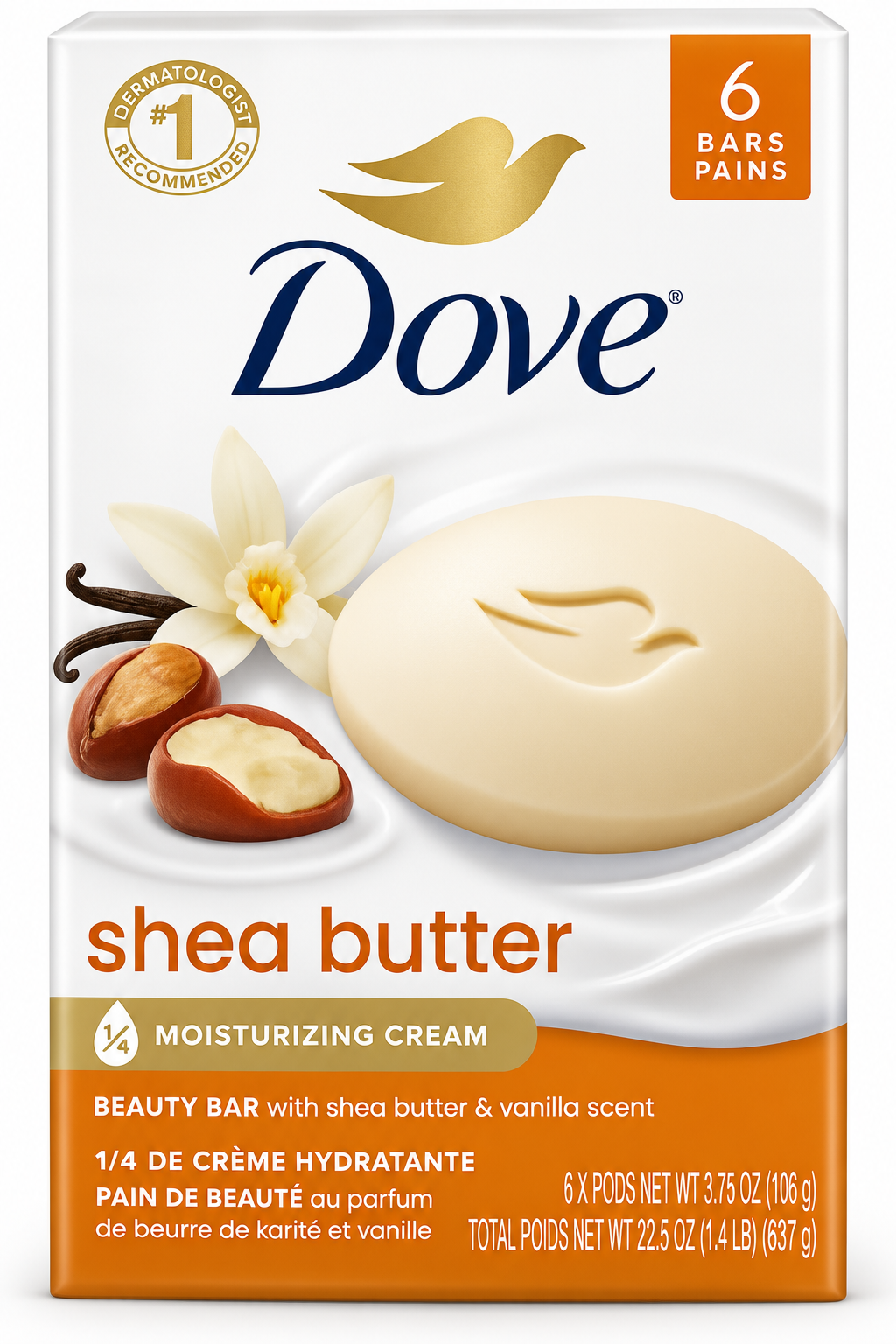 DOVE JABON SHEA BUTTER PCK