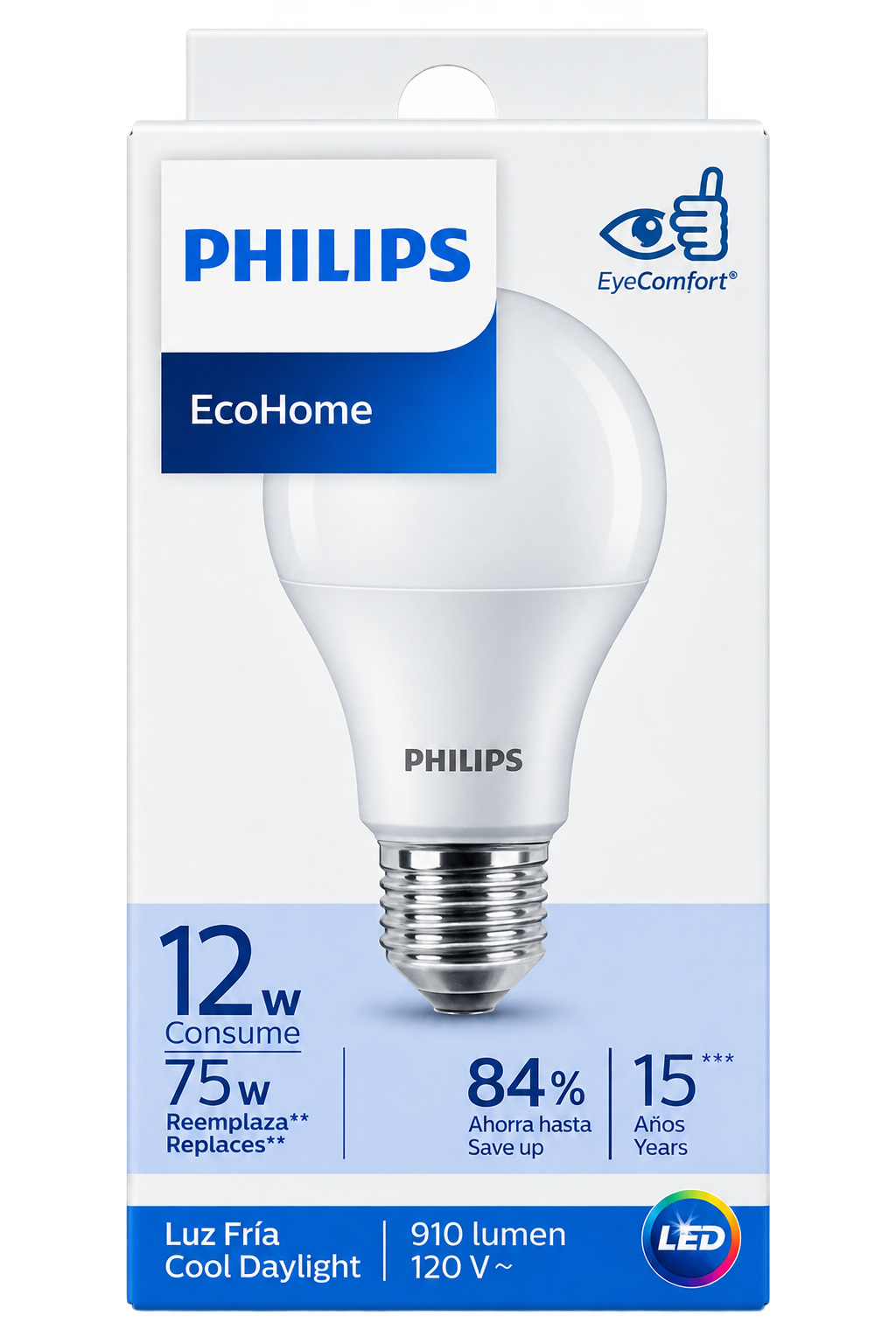 ECO HOME BOMBILLO 12W.