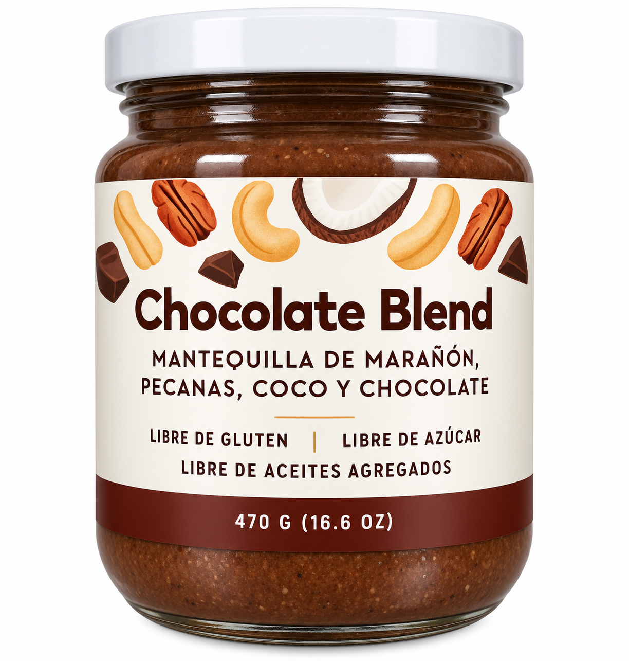 AMASANA  MANTEQUILLA CHOCOLATEBLEND
