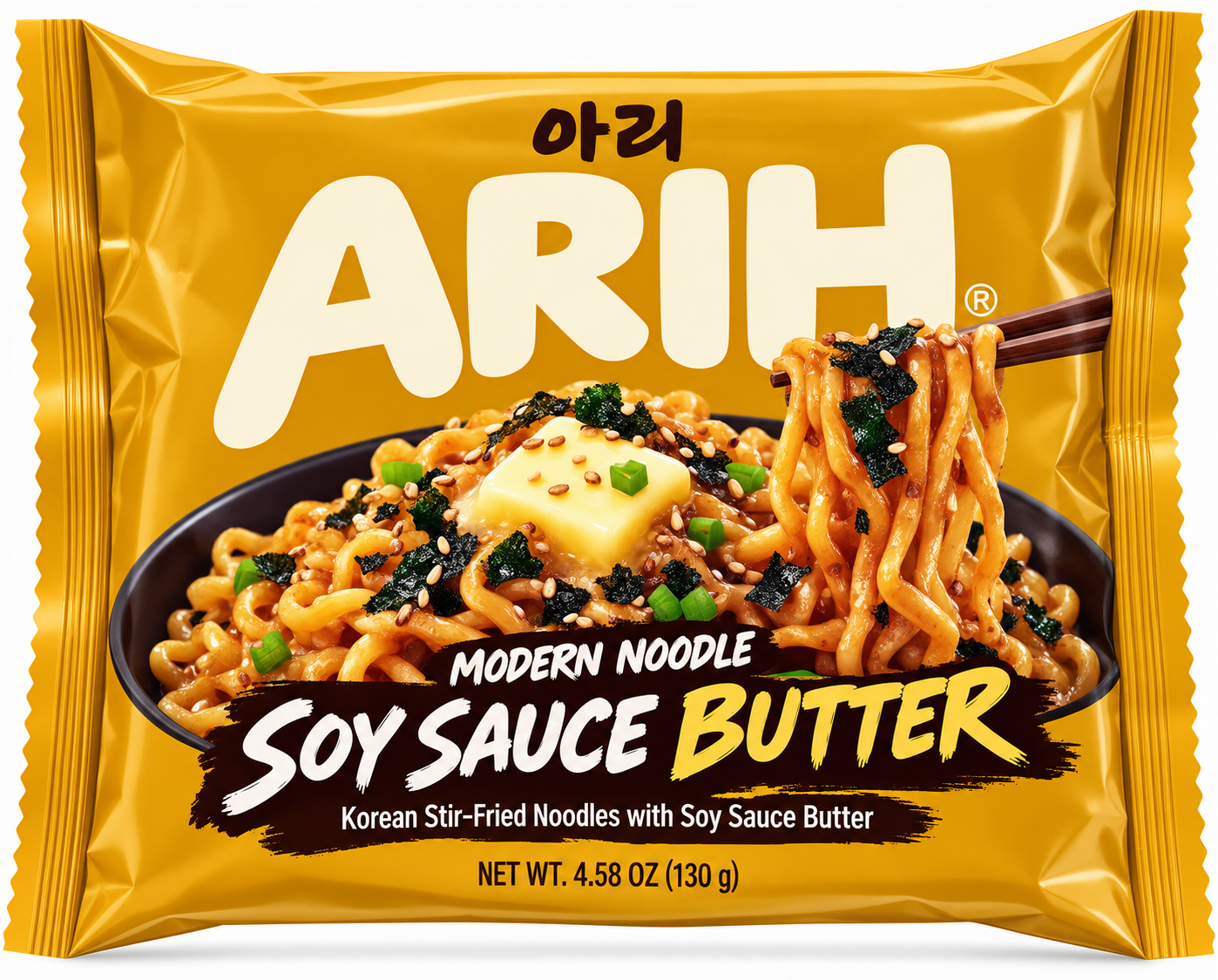 ARIH NOODLE SOY SAUCE BUTTER 130G
