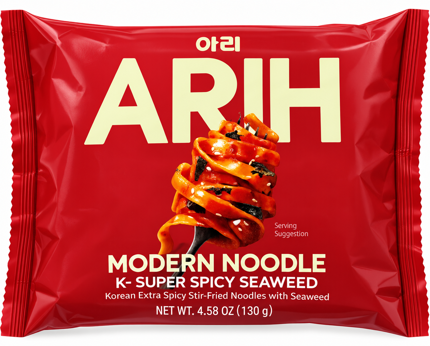 ARIH NOODLE K-SUPER SPICY 130G