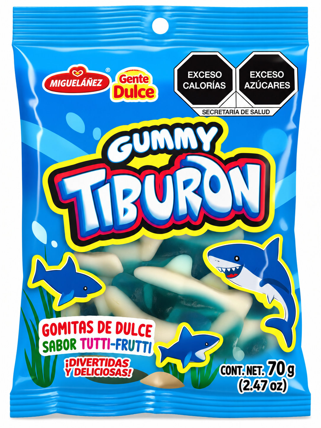 GUMMY TIBURONES