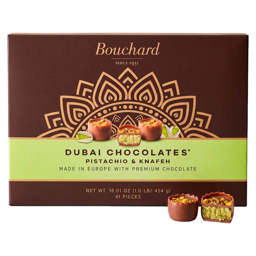 BOUCHARD CHOCOLATES DUBAI CON PISTACHO