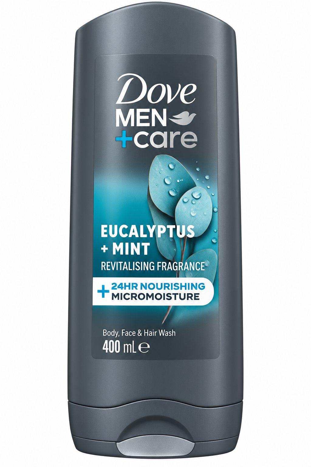 DOVE MEN CARE EUCALIPTO 3/1 SHAMPO/BODY/FACE CLEANER