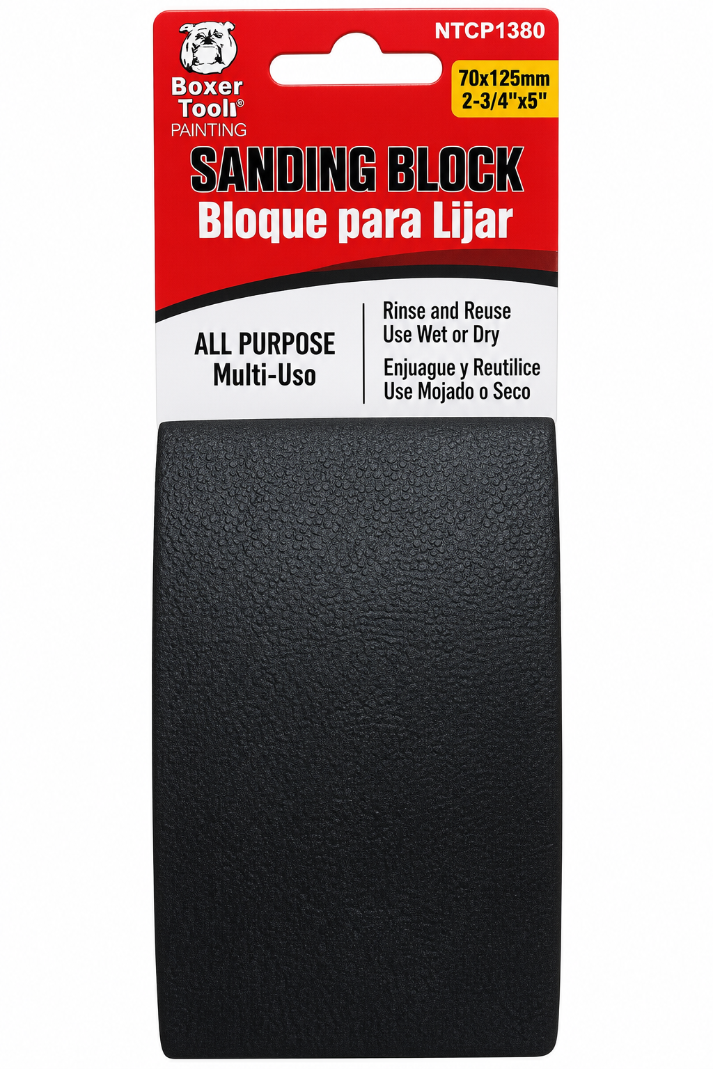 BLOQUE P/LIJAR 125MM X 68MM
