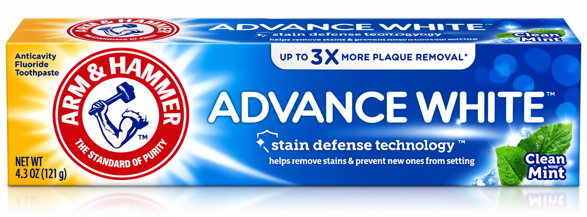 ARM&HAMMER CREMA DENTAL ADVACED WHITE 121G