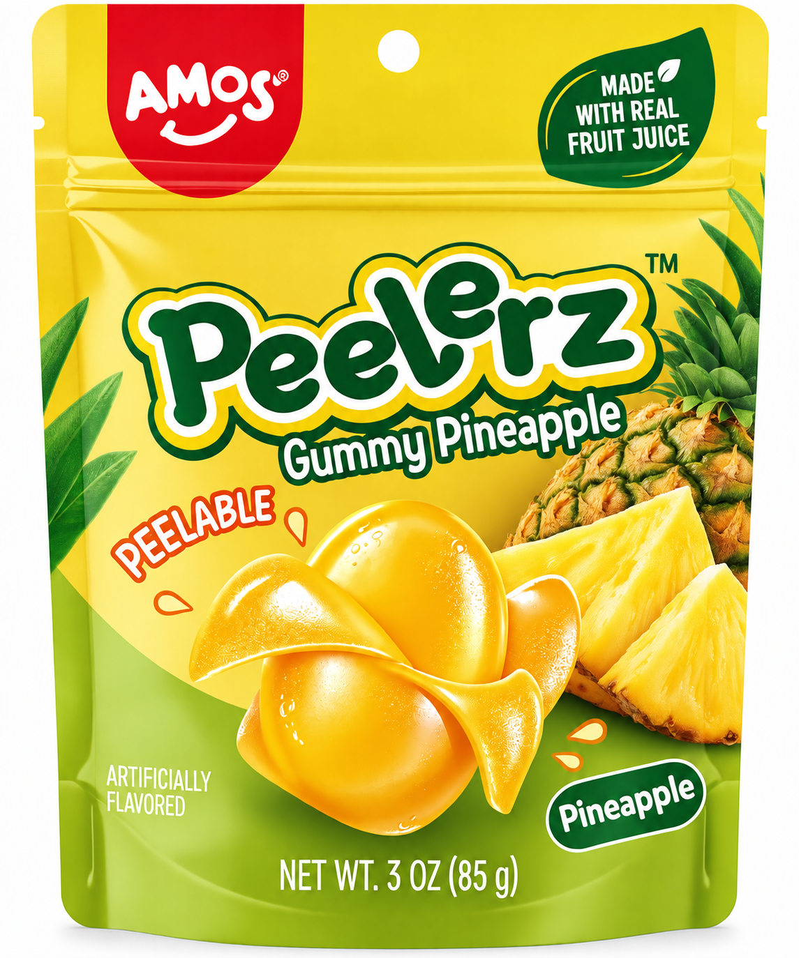 AMOS PEELERZ PIÑA GOMITA 85G