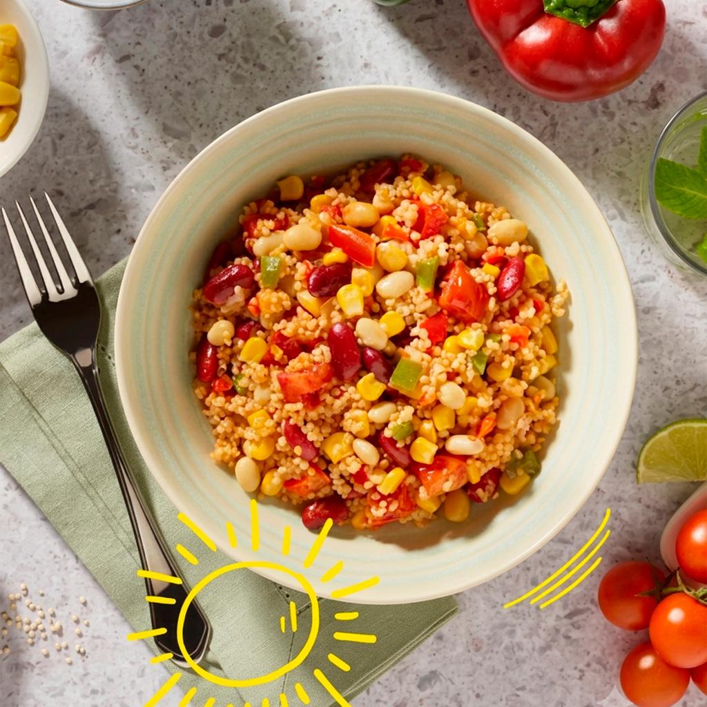 CARRETILLA ENSALADA DE QUINOA CON ADEREZO DE CHILE LISTA PARA CONSUMIR 230 G imagen 2