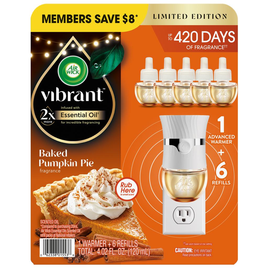 AIR WICK ACEITE AROMATIZANTE ELÉCTRICO HOLIDAY 1 DIFUSOR + 6 REPUESTOS